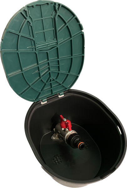 Hydrantenbox 3/4" IG Wasseranschluss (Wassersteckdose mit Kugelhahn)